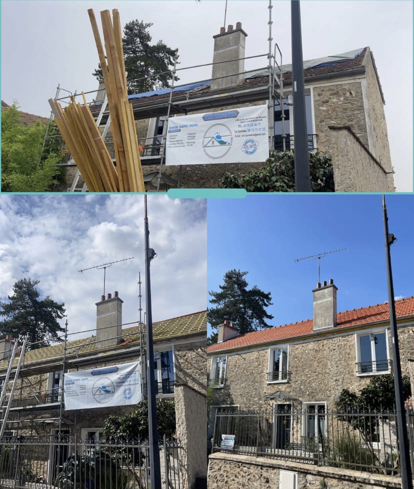 Couvreurs, charpentiers, zingueurs, peintres, façadiers et ramoneurs à Bois d'Arcy (78390) dans les Yvelines (78)