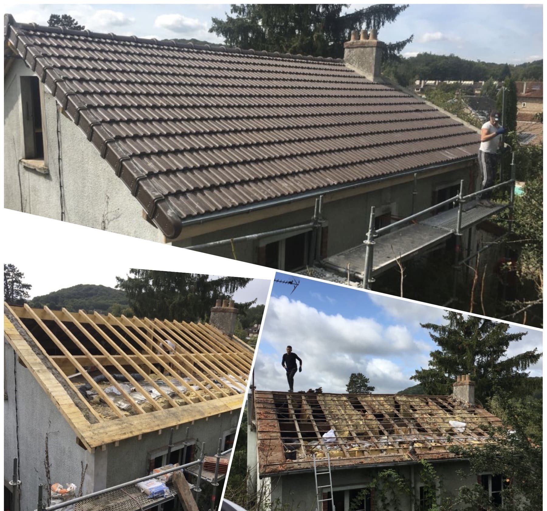 Couvreurs, charpentiers, zingueurs, peintres, façadiers et ramoneurs à Bois d'Arcy (78390) dans les Yvelines (78)